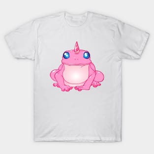 Pink Unicorn Frog T-Shirt